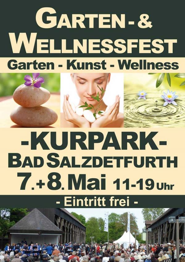 Garten- und Wellnessfest im Kurpark Bad Salzdetfurth 