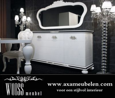 WOISS M�bel hochglanz wei� Avantgarde Exklusive Wohnzimmer in vielen Variationen