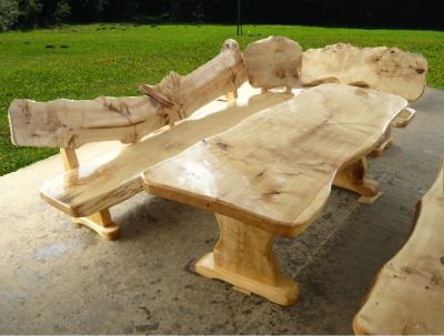 Holzm�bel, Gartenm�bel, Garnituren aus Massivholz