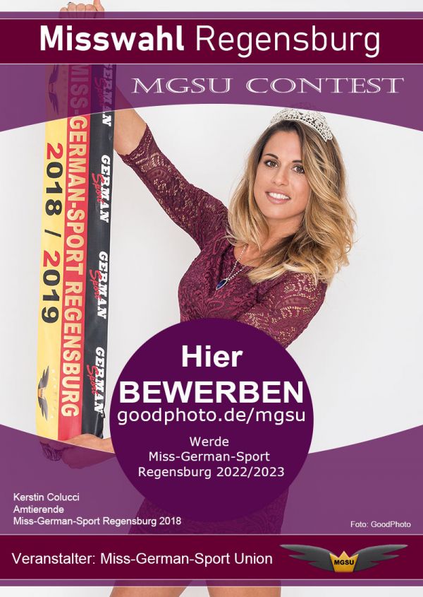 Misswahl | Wettbewerb | Werde Miss-German-Sport Regensburg 2022/2023