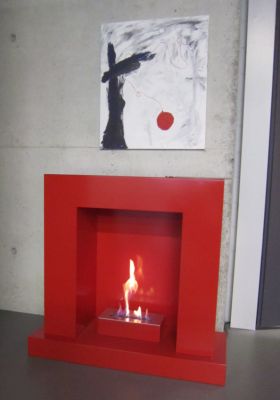 Ethanol Feuerstelle ohne Kamin, Bio Alkohol Feuer ohne Rauch