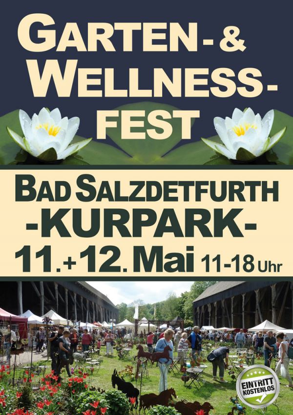Garten- und Wellnessfest am 11. und 12. Mai